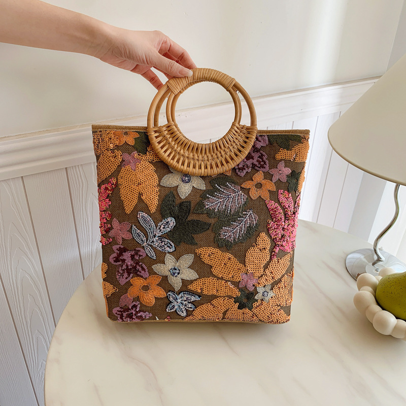 Interior Design Graphic Design - Bolso con asa superior con gráfico