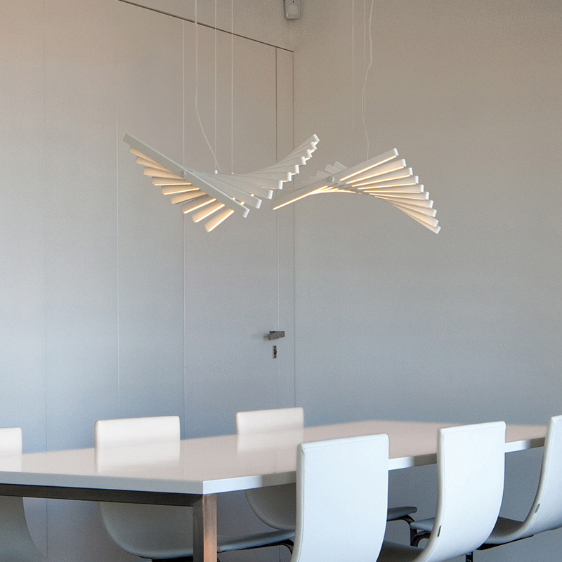 Candelabro de espina de pescad - Interior Design Meeting Room reseña y precio