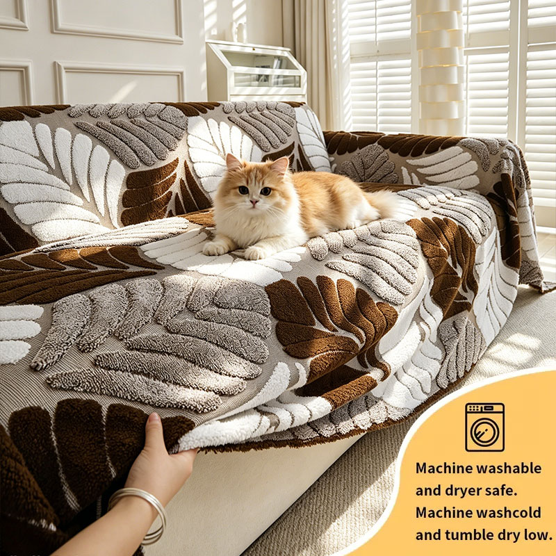 1 funda para sofá tridimension - Textured Throw Natural reseña y precio