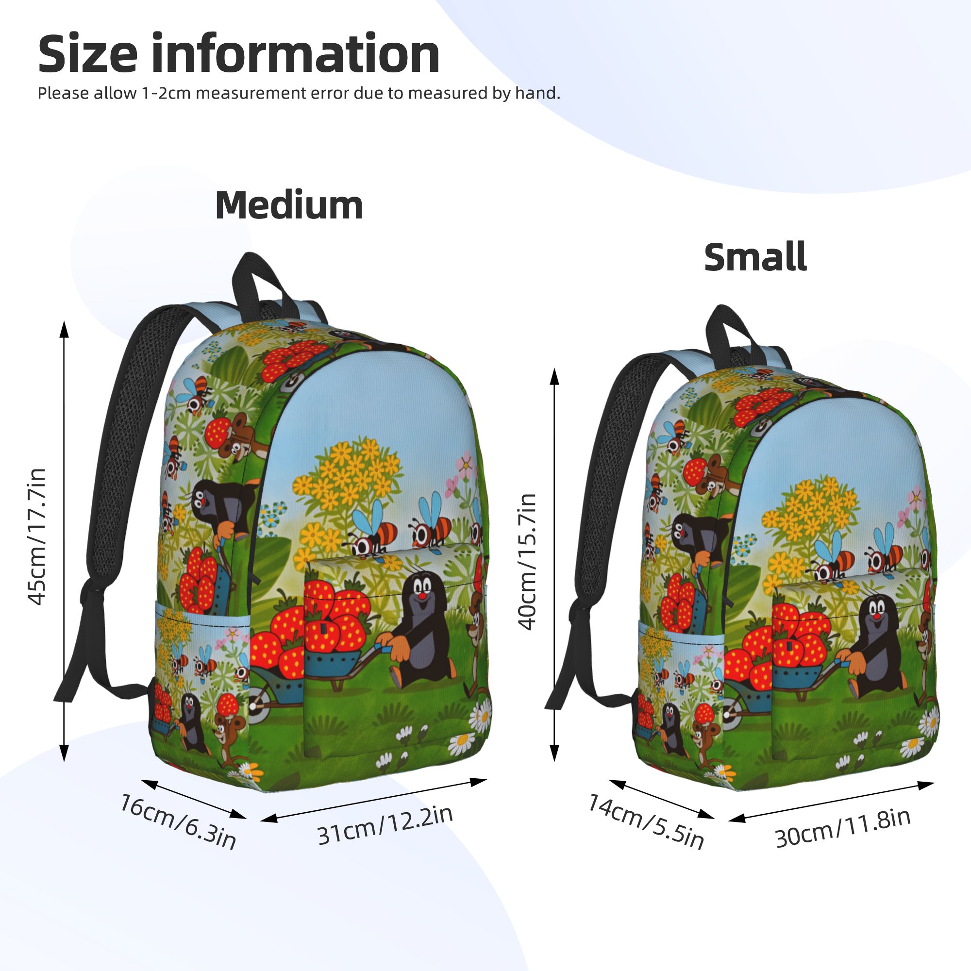Mochila de dibujos animados ch - Interior Design University reseña y precio