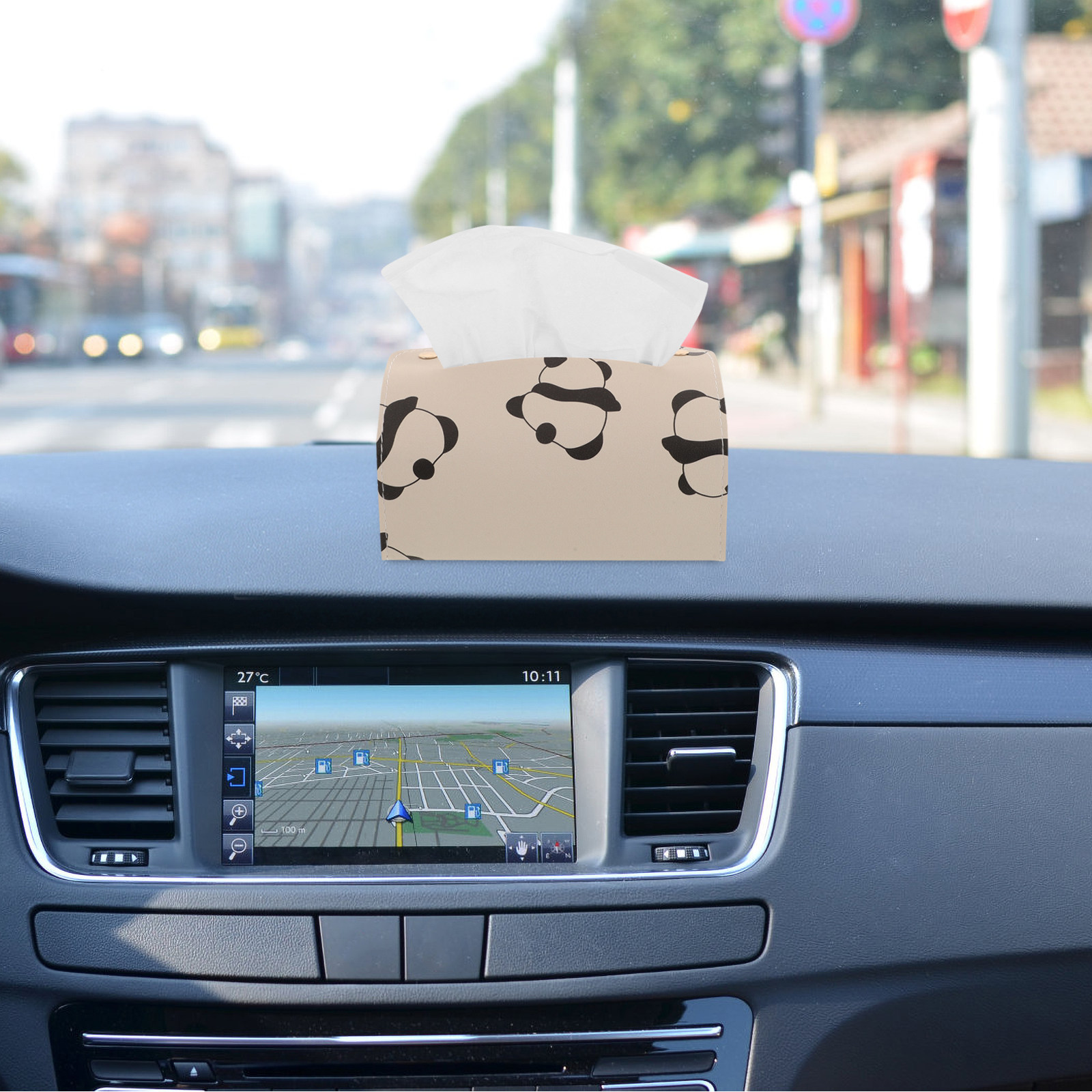 Porta Pañuelos para Auto, Dise - Interior Design Type reseña y precio