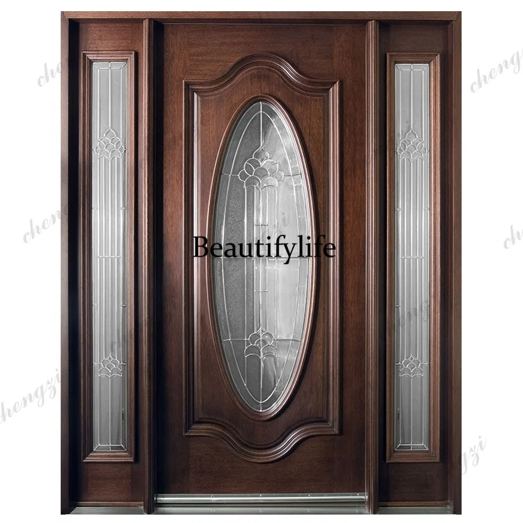Y136 Puerta Exterior de Madera - Interior Design Luxury House reseña y precio