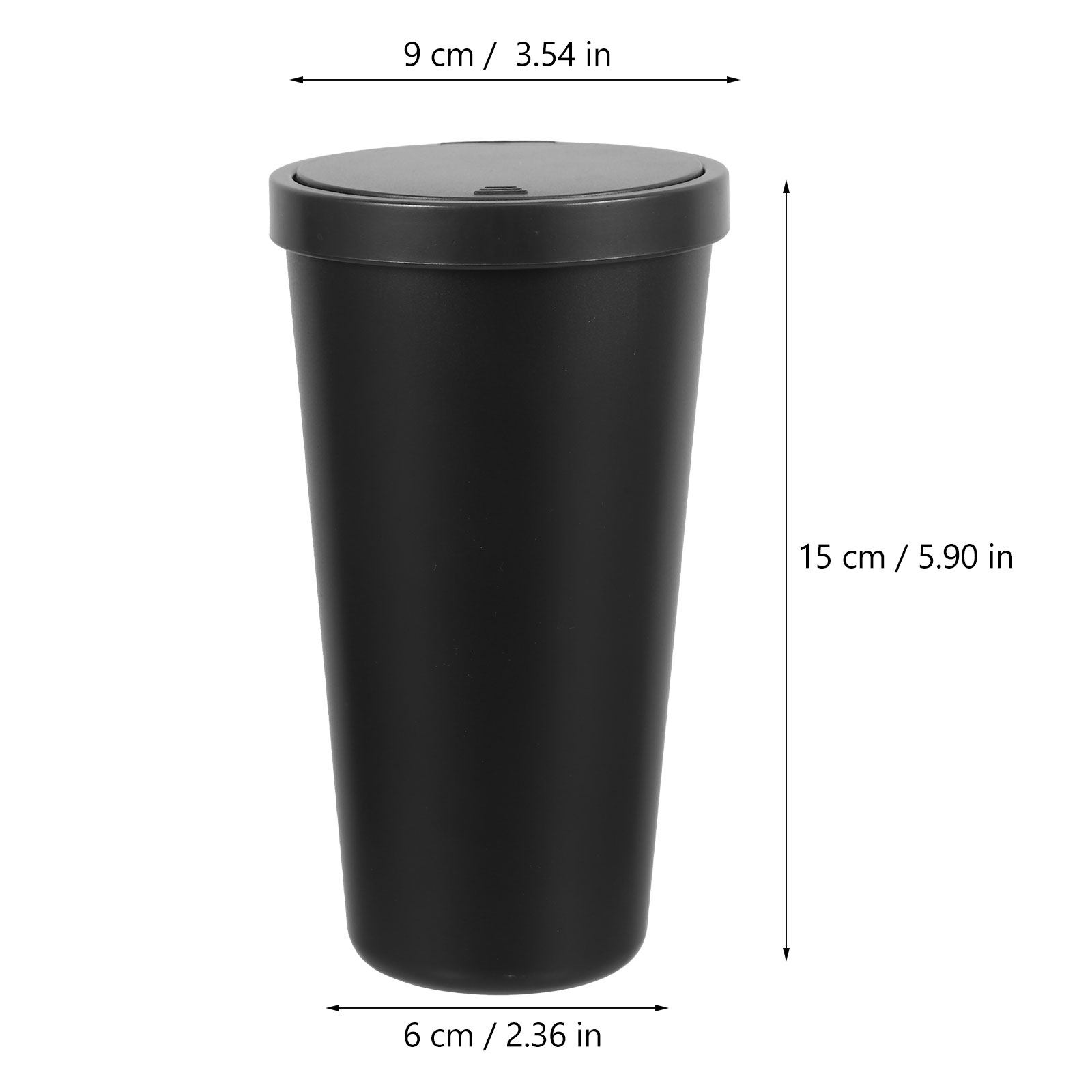 Cubo de basura portátil para c - Interior Design Type reseña y precio