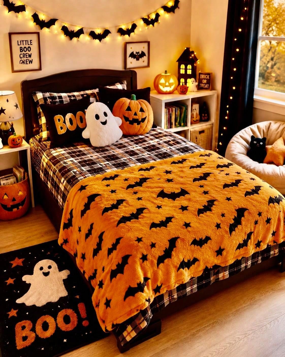 Manta de Halloween con diseño  - Interior Design Guest Room reseña y precio