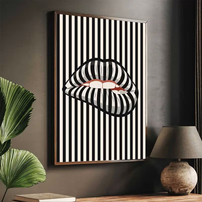 Póster de lienzo en forma de l - Interior Design Modern reseña y precio