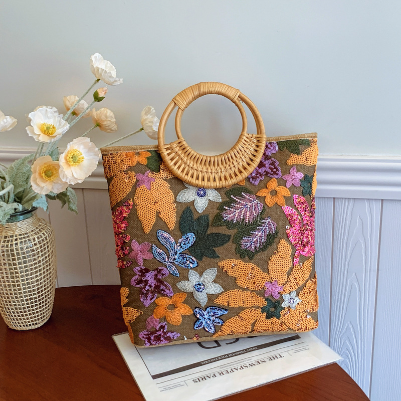 Bolso con asa superior con grá - Interior Design Graphic Design reseña y precio