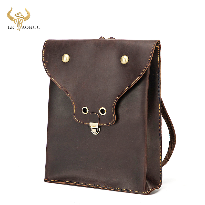 Mochila De piel Crazy Horse pa - Interior Design University reseña y precio