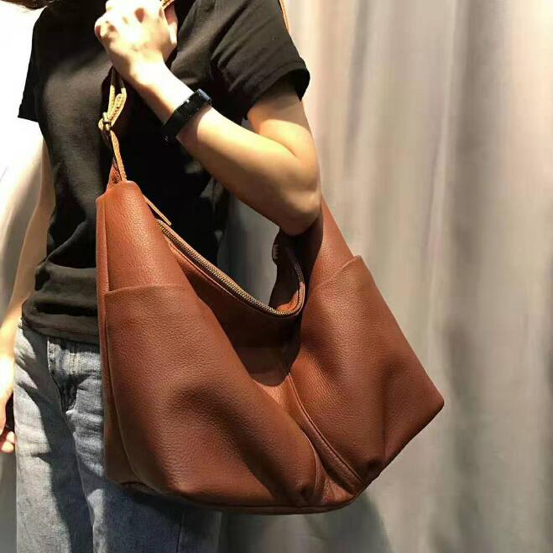 Bolso de piel auténtica para m - Interior Design University reseña y precio