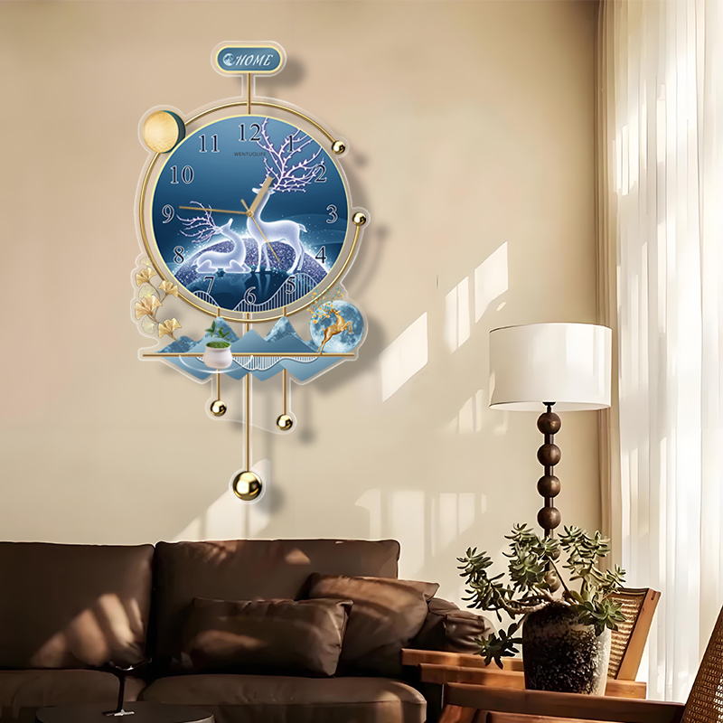 Reloj de pared Zen con movimie - Interior Design Quiet Luxury reseña y precio